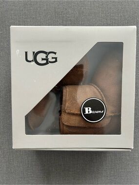 UGG Chestnut Suede Infant Booties